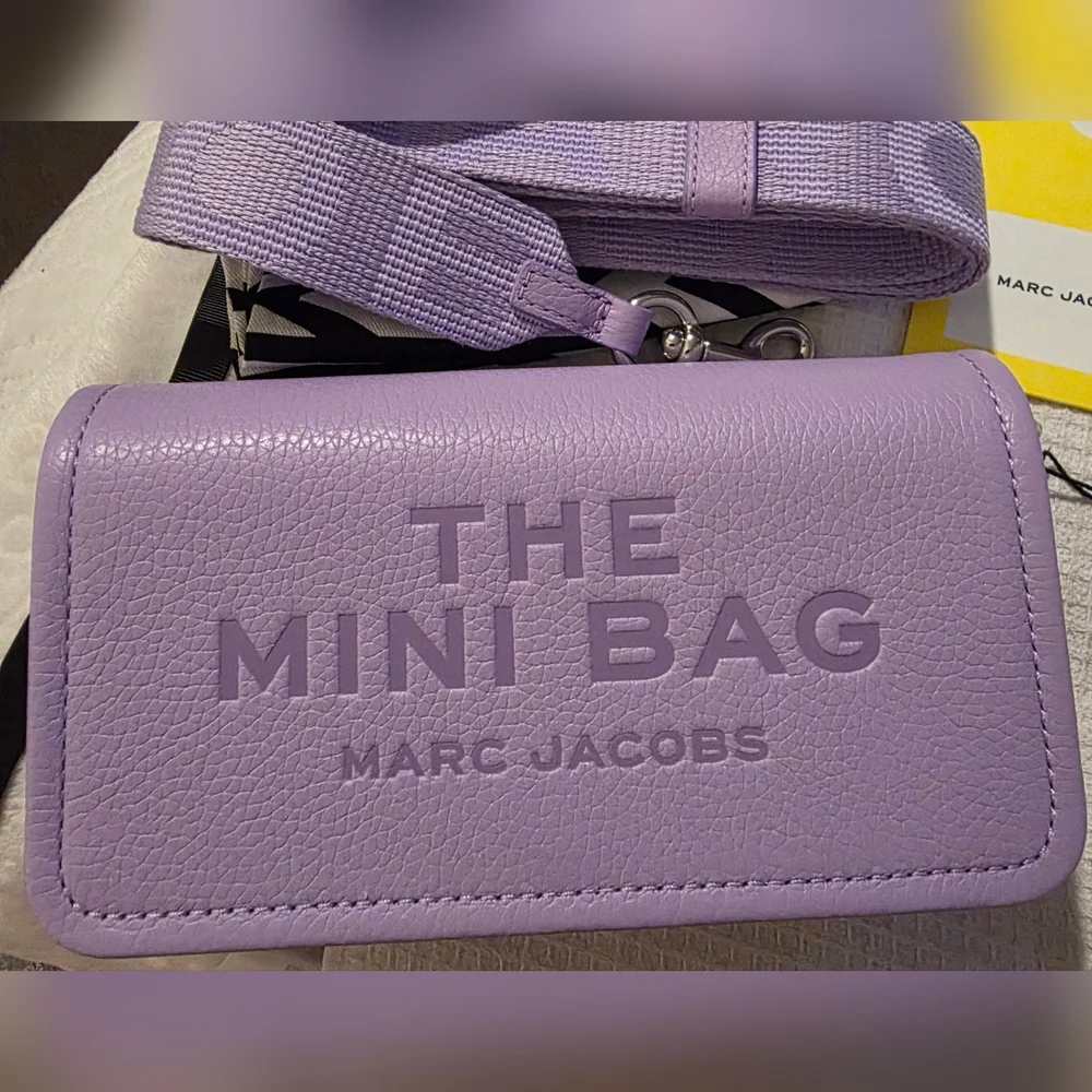 MARC JACOBS The Mini Bag Crossbody/Clutch NWT All Inclusive - Picture 2 of 16